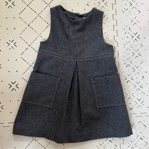 Jacadi Paris Gray Wool Dress - 36 mo (98 cm)